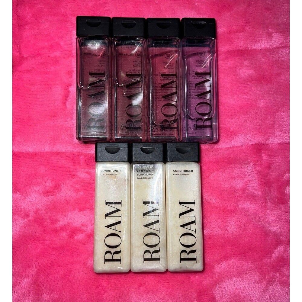 William Roam Travel Shampoo Conditioner Bundle new Toiletry
